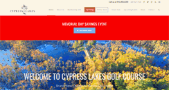 Desktop Screenshot of cypresslakesnc.com